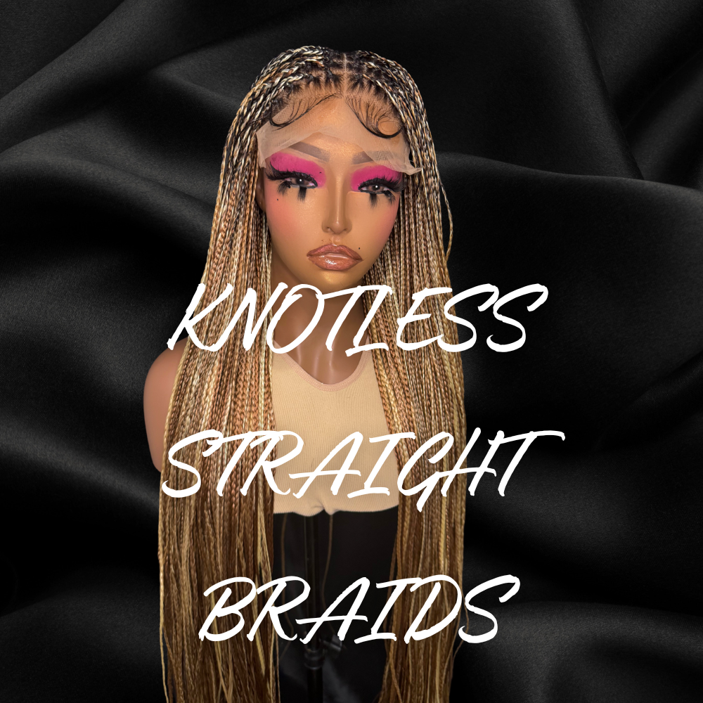 KNOTLESS STRAIGHT BRAIDED WIG